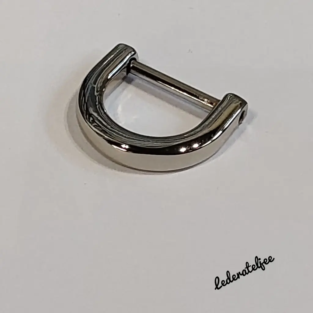 H126 D-ring 1.2cm Nikkel