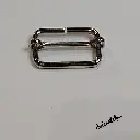 A34 Schuifgesp 2cm Nikkel