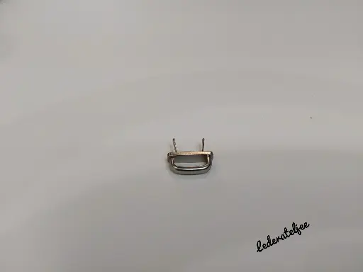 H140 Beugel 1,5 cm nikkel sandblasted 