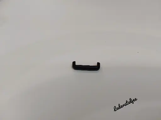 H142 Beugel 2.5 cm black matt