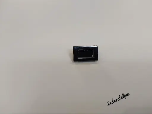 S123 Handtasslot Gun Metal 